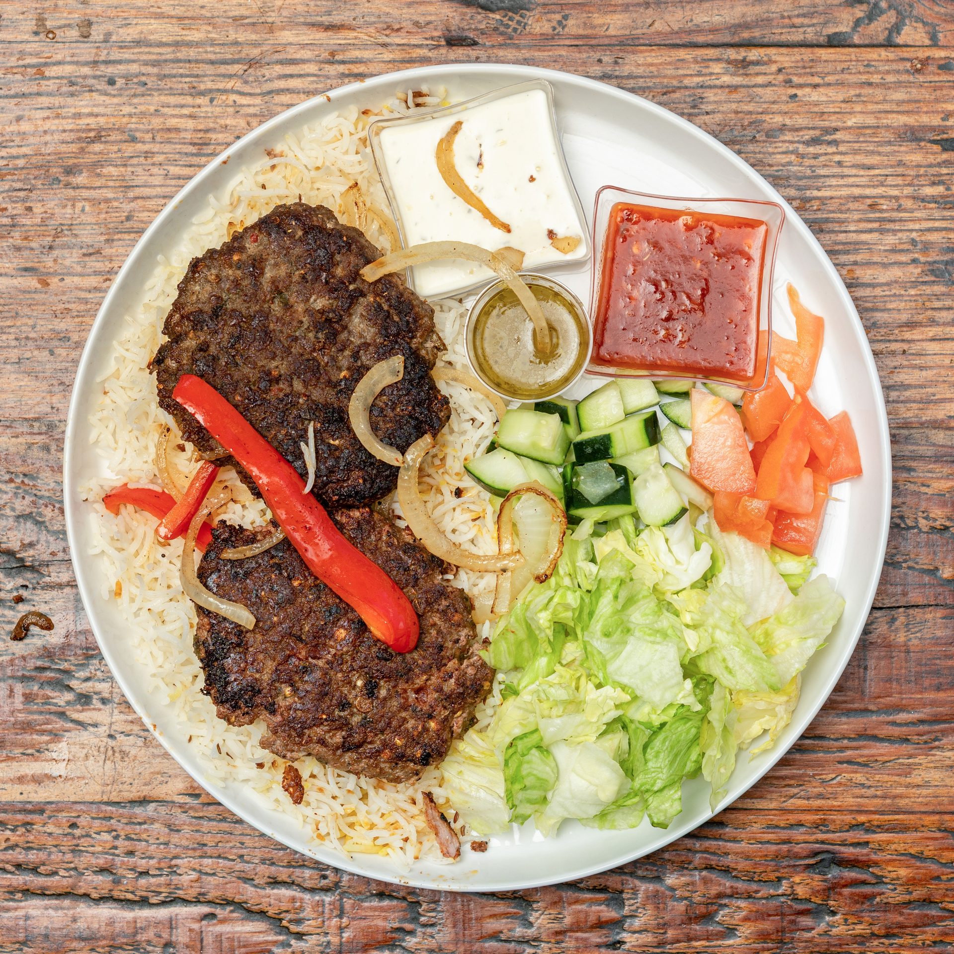 100% halal, every dish