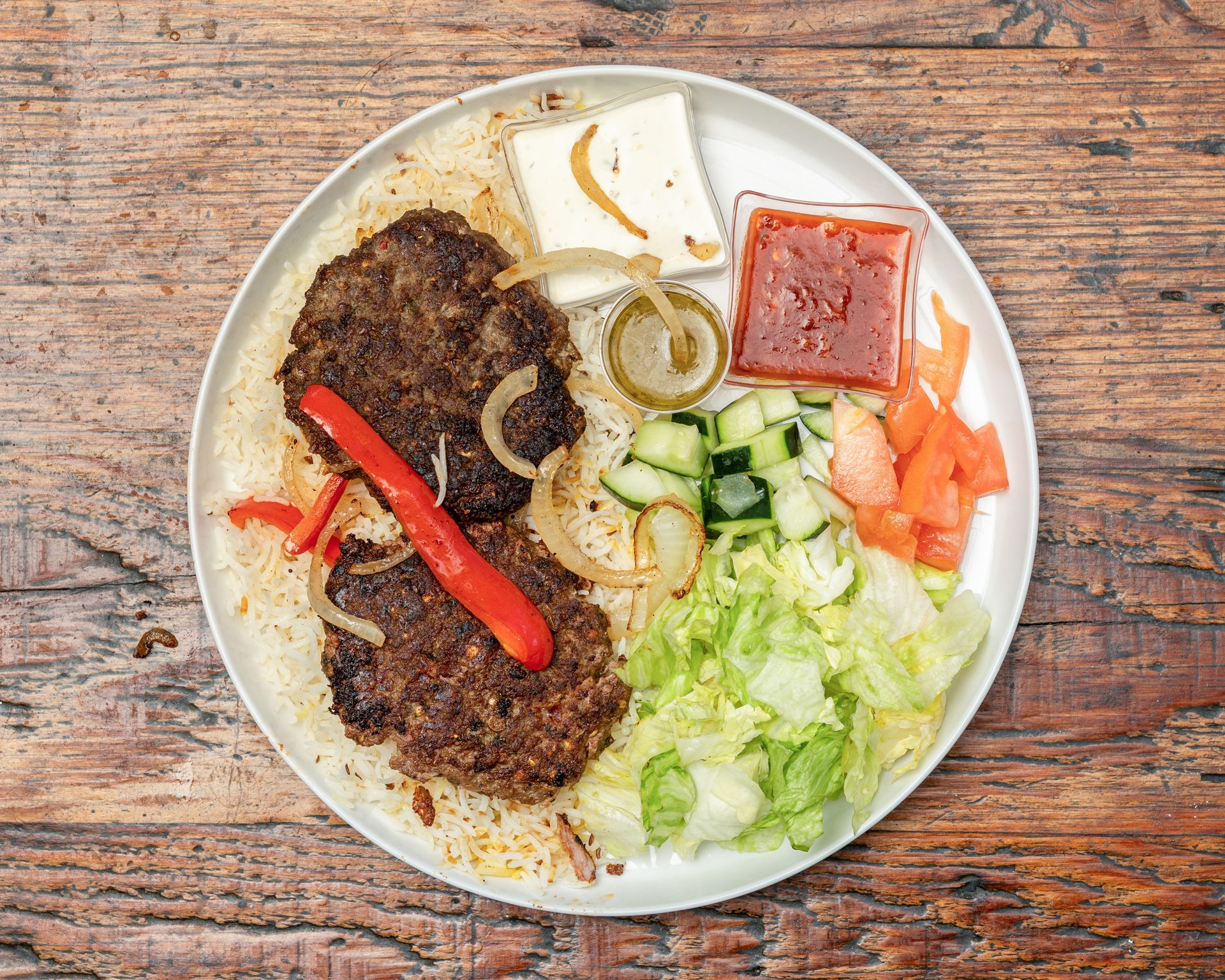 100% halal, every dish