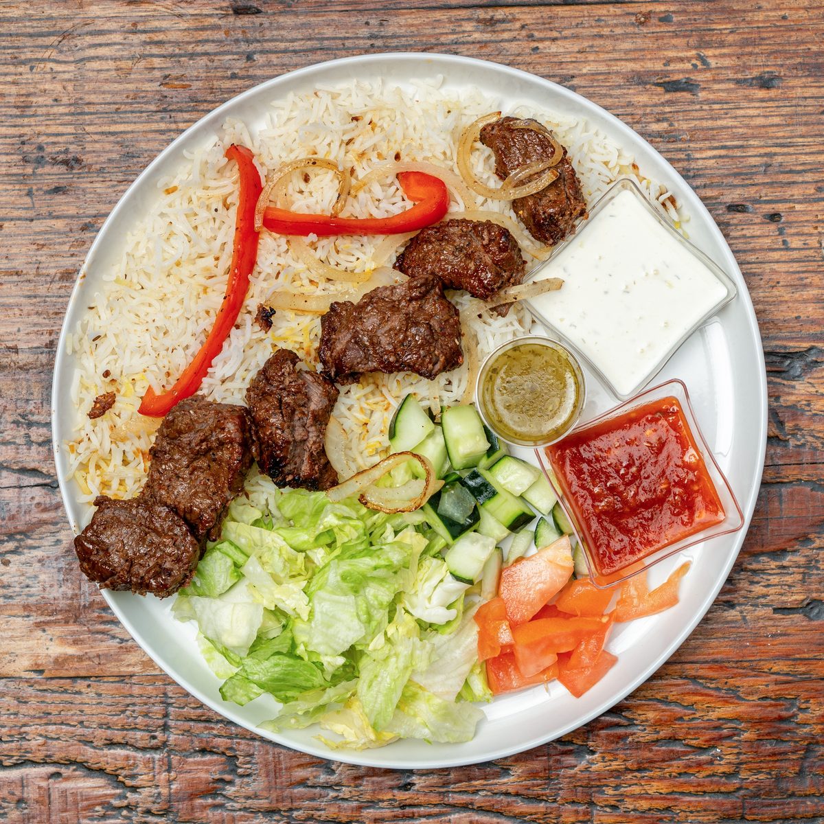 100% halal, every dish