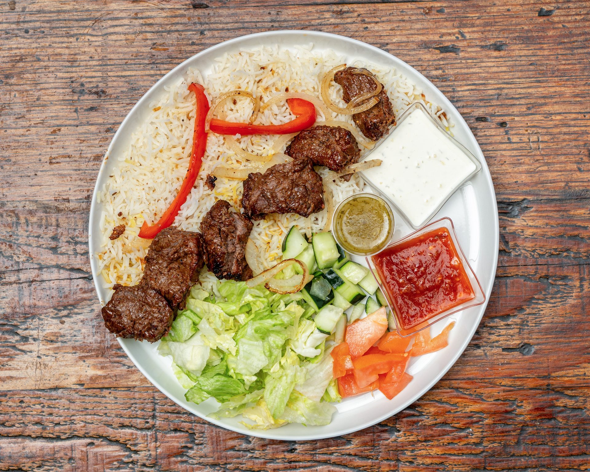 100% halal, every dish