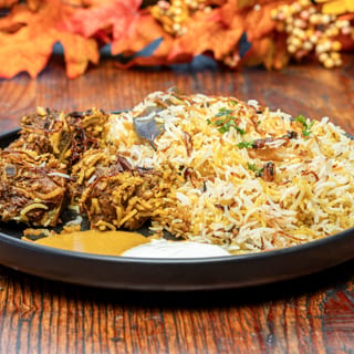 Goat Dum Biryani